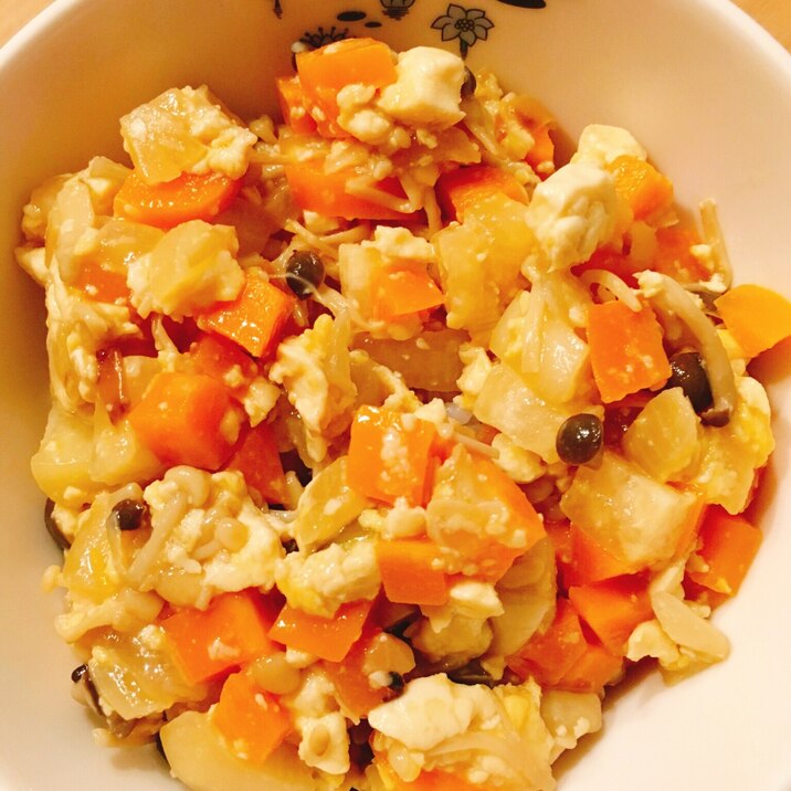幼児食 野菜たっぷり炒り豆腐 レシピ 作り方 By Uucha 楽天レシピ 幼児食 野菜たっぷり炒り豆腐 レシピ 作り方 By Uucha 楽天レシピ